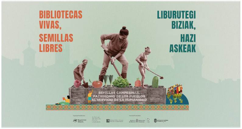 Liburutegi Biziak, Hazi Askeak / Bibliotecas Vivas, Semillas Libres