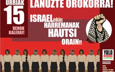 EL 15 DE OCTUBRE PARAMOS POR PALESTINA!!!!